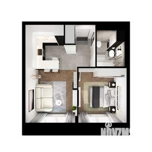1-к квартира, вторичка, 36м2, 9/10 этаж