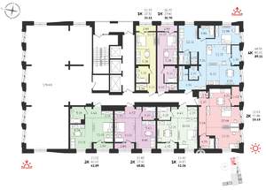 4-к квартира, вторичка, 89м2, 2/19 этаж