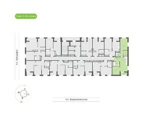 2-к квартира, вторичка, 67м2, 15/20 этаж