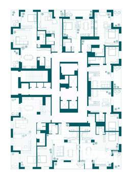 1-к квартира, вторичка, 80м2, 8/23 этаж