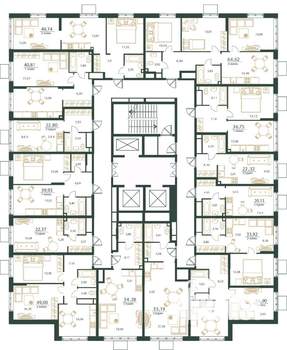 Студия квартира, вторичка, 23м2, 22/24 этаж