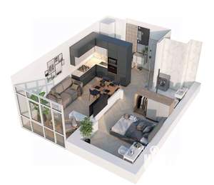 1-к квартира, вторичка, 37м2, 13/23 этаж