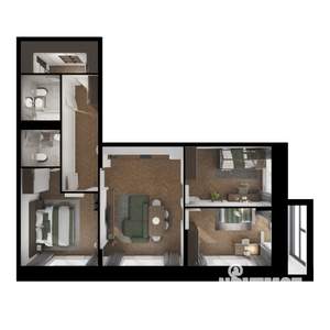 3-к квартира, вторичка, 85м2, 3/10 этаж