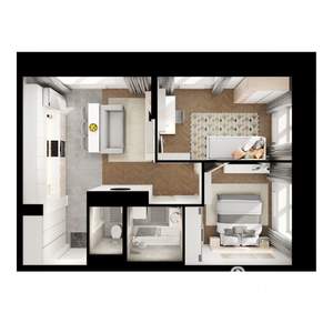 2-к квартира, вторичка, 49м2, 9/10 этаж