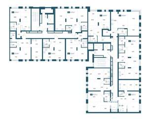 1-к квартира, вторичка, 53м2, 14/17 этаж