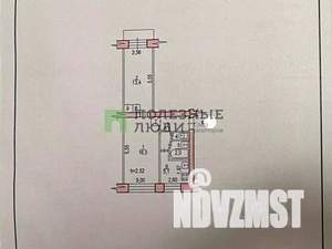 2-к квартира, вторичка, 45м2, 3/5 этаж