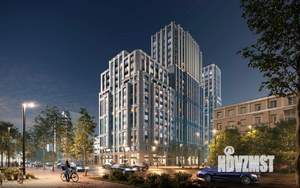 2-к квартира, строящийся дом, 55м2, 2/21 этаж