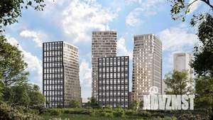 2-к квартира, строящийся дом, 45м2, 9/22 этаж