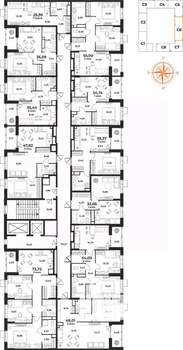 2-к квартира, вторичка, 48м2, 3/10 этаж