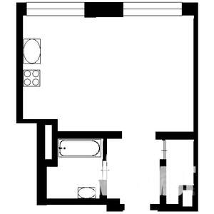 1-к квартира, вторичка, 33м2, 5/5 этаж