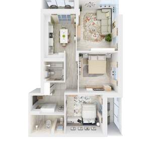 3-к квартира, вторичка, 91м2, 13/24 этаж