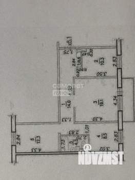 3-к квартира, вторичка, 69м2, 1/10 этаж