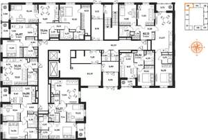 3-к квартира, вторичка, 65м2, 1/10 этаж