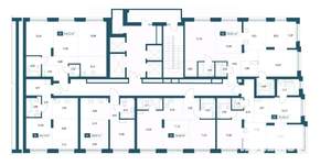 1-к квартира, вторичка, 42м2, 12/25 этаж