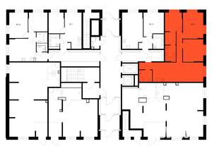 3-к квартира, вторичка, 85м2, 1/10 этаж