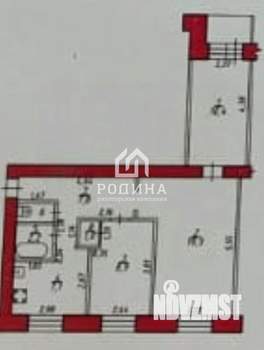 3-к квартира, вторичка, 58м2, 9/9 этаж