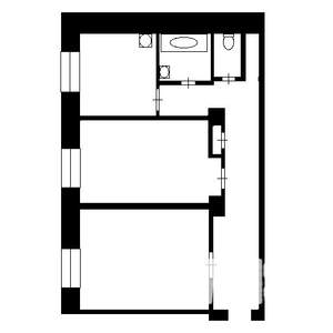 2-к квартира, вторичка, 58м2, 5/5 этаж