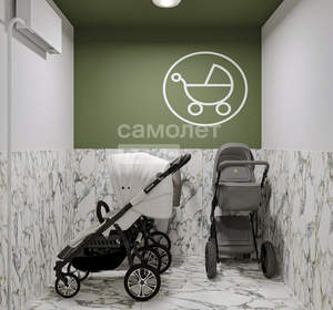 2-к квартира, строящийся дом, 40м2, 2/8 этаж