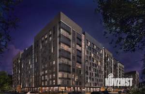 1-к квартира, строящийся дом, 32м2, 1/10 этаж