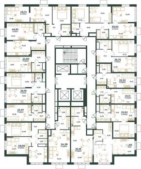 Студия квартира, вторичка, 34м2, 5/24 этаж