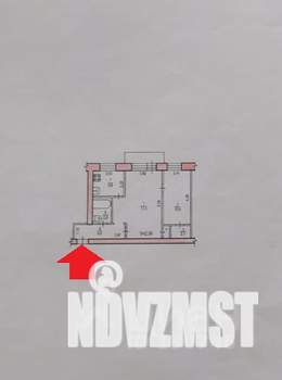 2-к квартира, вторичка, 44м2, 5/5 этаж