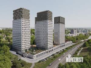 2-к квартира, строящийся дом, 46м2, 21/22 этаж