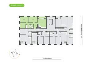 3-к квартира, вторичка, 84м2, 2/9 этаж