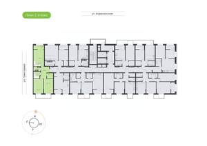 2-к квартира, вторичка, 63м2, 12/16 этаж
