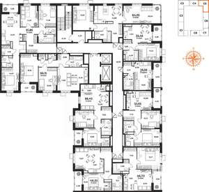 2-к квартира, вторичка, 65м2, 6/10 этаж