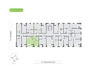 1-к квартира, вторичка, 47м2, 8/9 этаж