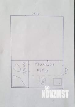 1-к квартира, вторичка, 18м2, 9/9 этаж