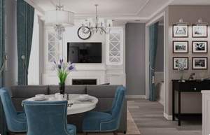 1-к квартира, сданный дом, 46м2, 6/10 этаж