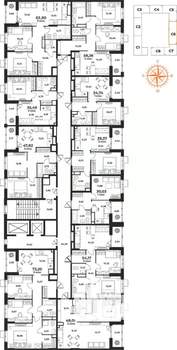 1-к квартира, вторичка, 35м2, 6/10 этаж