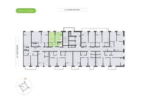 1-к квартира, вторичка, 34м2, 3/16 этаж