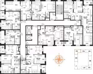 3-к квартира, вторичка, 83м2, 8/10 этаж