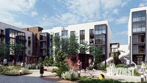 2-к квартира, строящийся дом, 63м2, 4/6 этаж