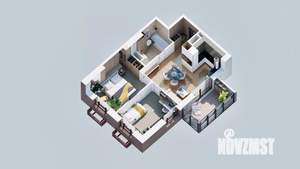 2-к квартира, вторичка, 52м2, 5/23 этаж
