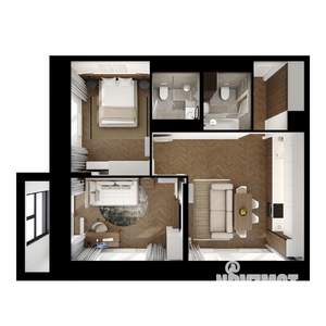 2-к квартира, вторичка, 60м2, 9/10 этаж