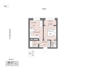 1-к квартира, вторичка, 36м2, 2/20 этаж