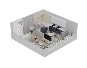 1-к квартира, вторичка, 36м2, 8/20 этаж