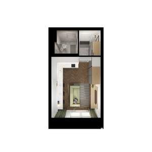 Студия квартира, вторичка, 21м2, 9/10 этаж