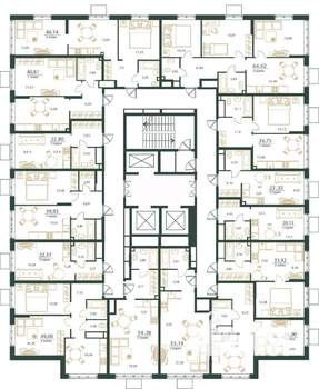 1-к квартира, вторичка, 37м2, 22/24 этаж