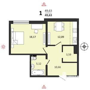 Фото квартиры на продажу (1)