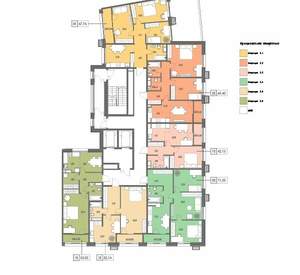 1-к квартира, вторичка, 52м2, 9/17 этаж