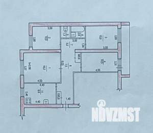4-к квартира, вторичка, 74м2, 5/9 этаж