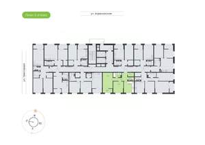 2-к квартира, вторичка, 55м2, 5/16 этаж