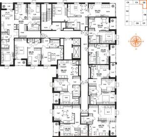 Студия квартира, вторичка, 26м2, 9/10 этаж