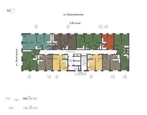 3-к квартира, вторичка, 70м2, 5/20 этаж