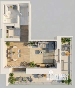 2-к квартира, вторичка, 42м2, 6/8 этаж