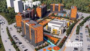 2-к квартира, строящийся дом, 62м2, 2/10 этаж